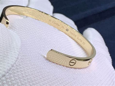 gold diamond cartier love bracelet|16 750 cartier crd 094835.